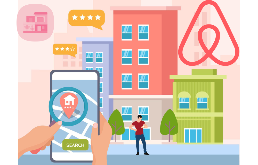 Airbnb Review widget on website