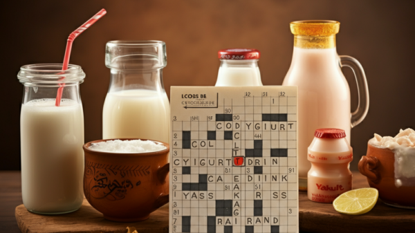 Cold Yogurt Drink Crossword