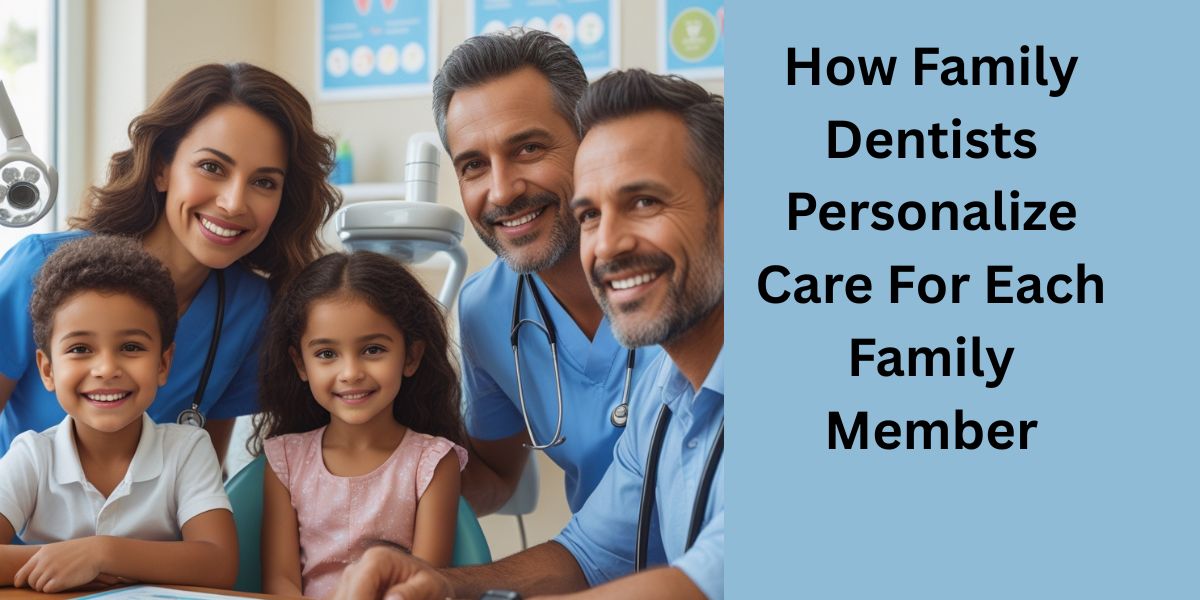 How Family Dentists Personalize Care For Each Family Member