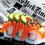 Sushi Order Topped with Salmon NYT