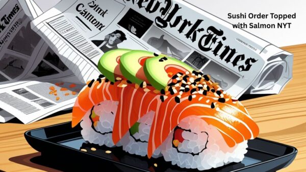 Sushi Order Topped with Salmon NYT
