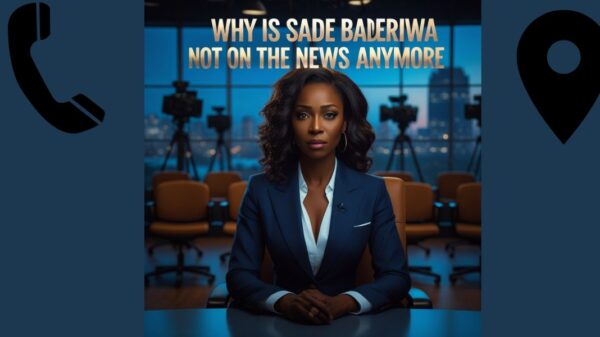 Why Is Sade Baderinwa Not on the News Anymore