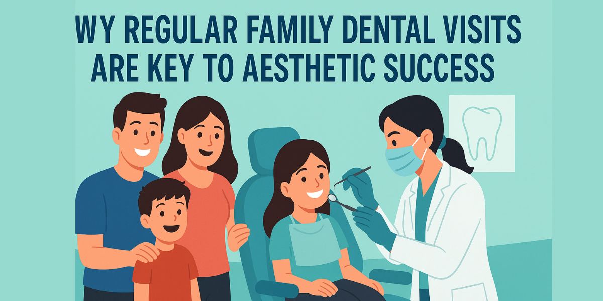 Why Regular Family Dental Visits Are Key To Aesthetic Success
