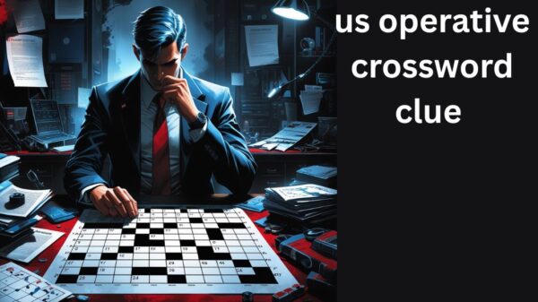 us operative crossword clue