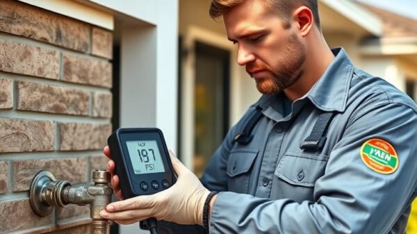 plumber for low water pressure