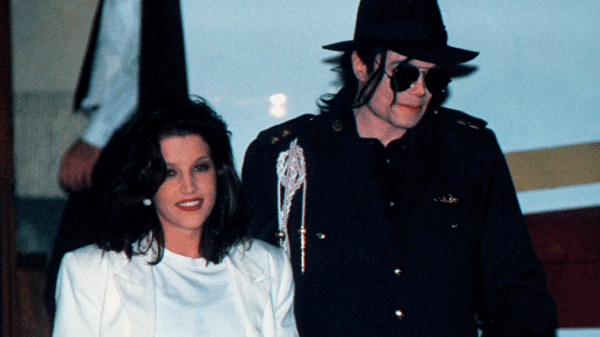 Lisa Marie Presley and Michael Jackson