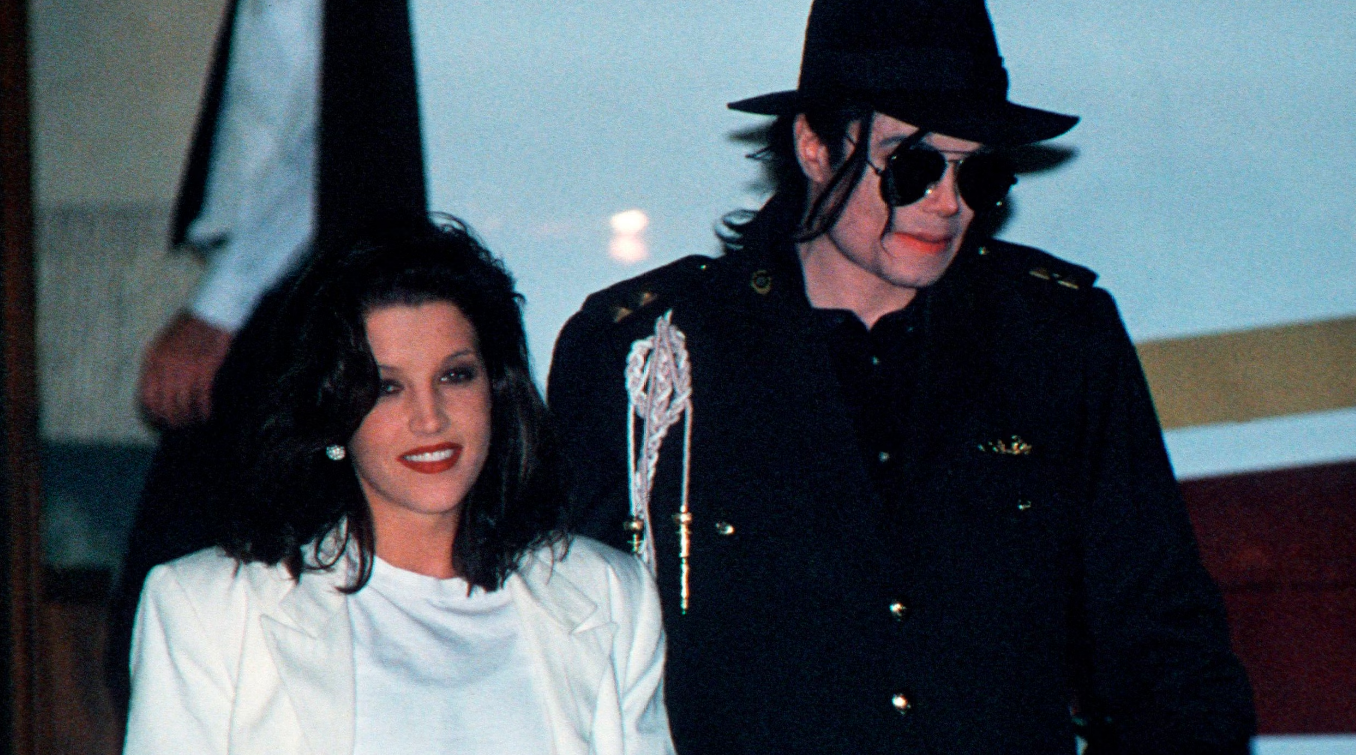 Lisa Marie Presley and Michael Jackson
